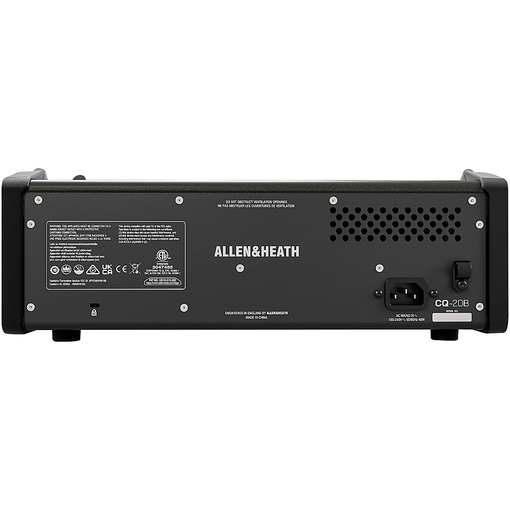 Allen & Heath CQ20B Digital Mixer With WiFi and Bluetooth Connectivity