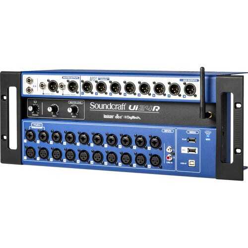 Soundcraft Ui24R 24-Channel Digital Mixer / Multitrack USB Recorder