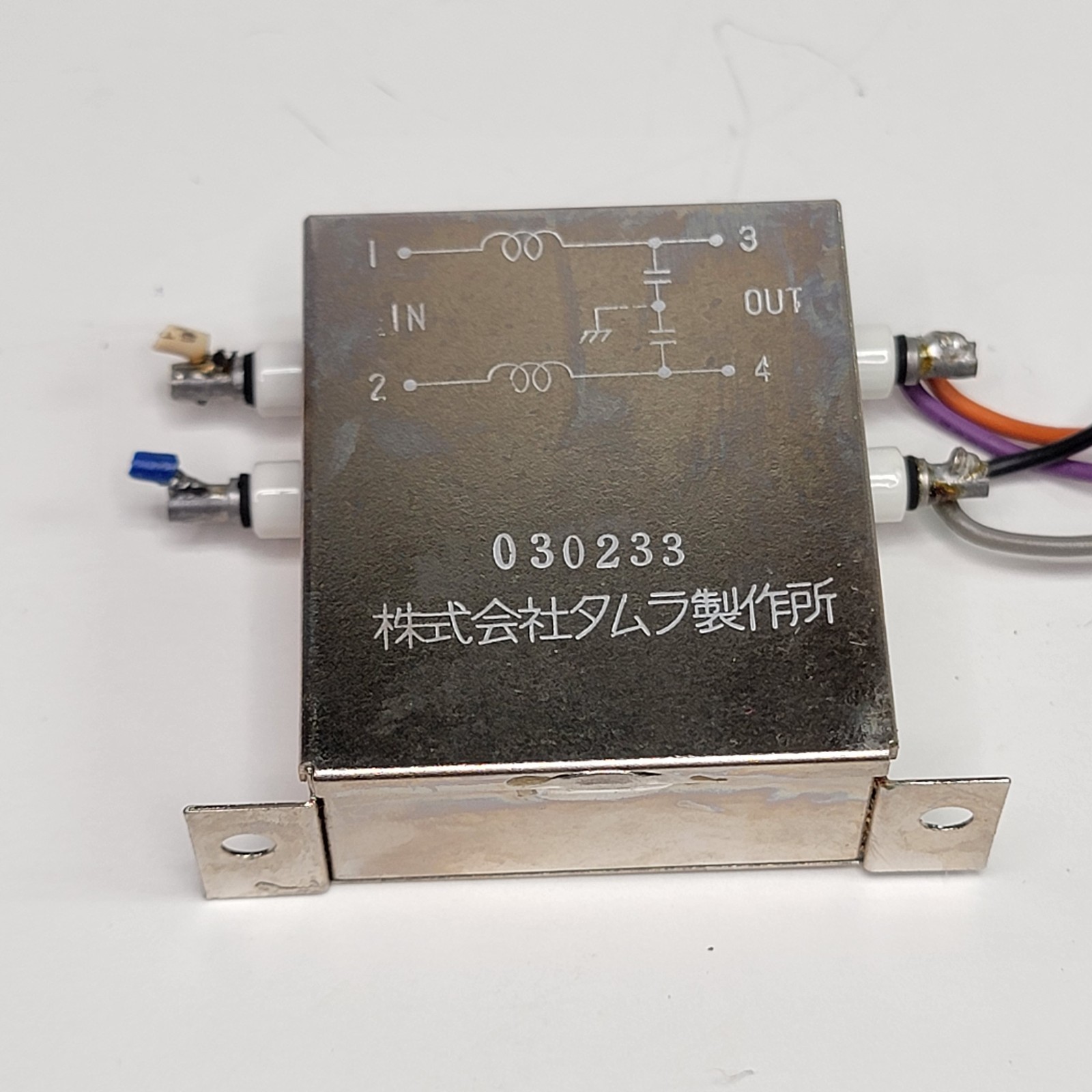 ORIGINAL NOISE FILTER 030233 Tamura Corporation – TOA Audio Mixing Console RX-5A