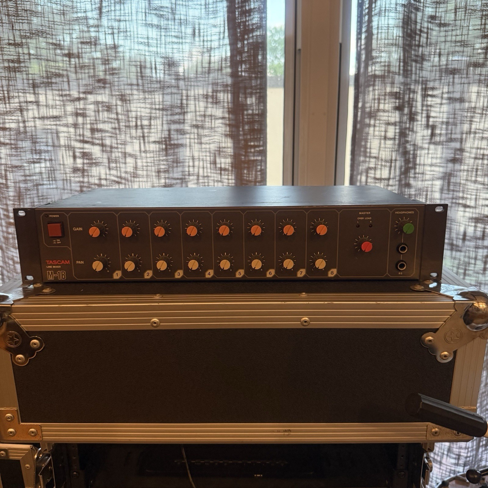 Tascam M-1B 8-Channel Line Mixer Vintage – REFURBISHED