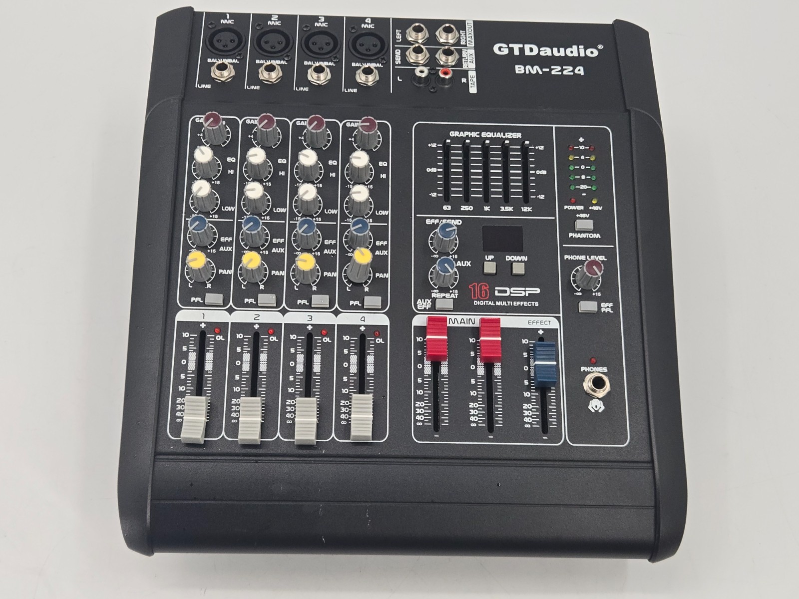GTD Audio BM-224 Graphic Equalizer