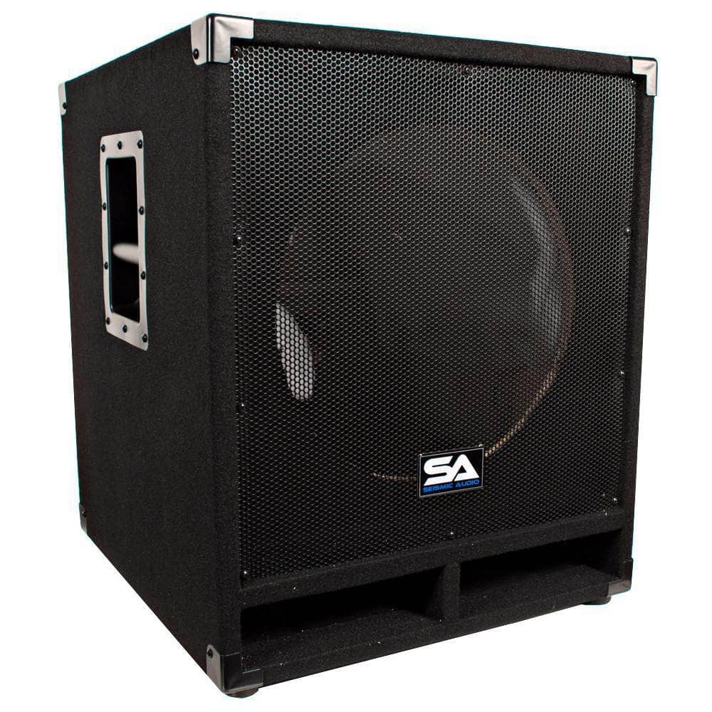 Empty 15 Inch Pro Audio Subwoofer Speaker Cabinet