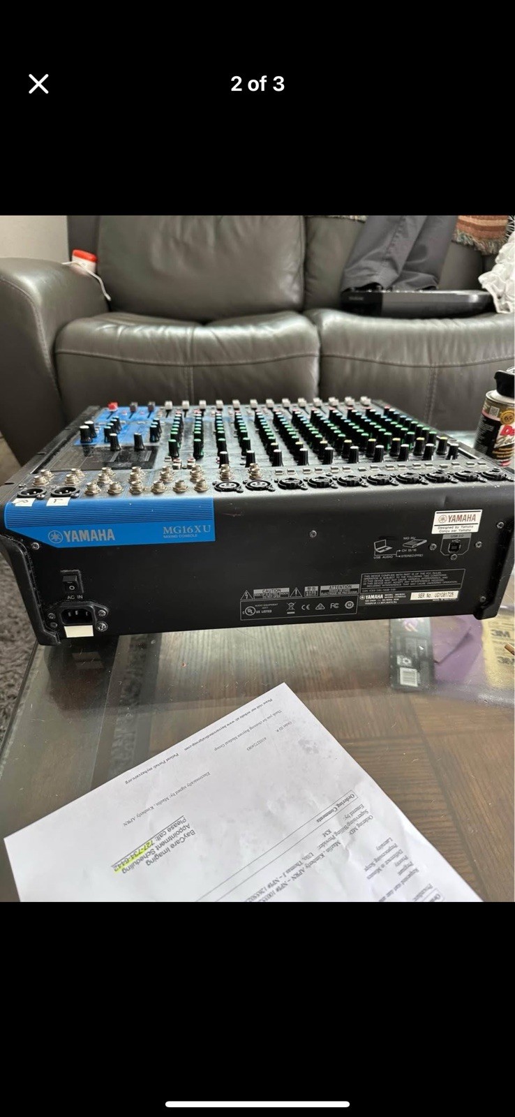 Yamaha MG16XU 16-Channel Mixer