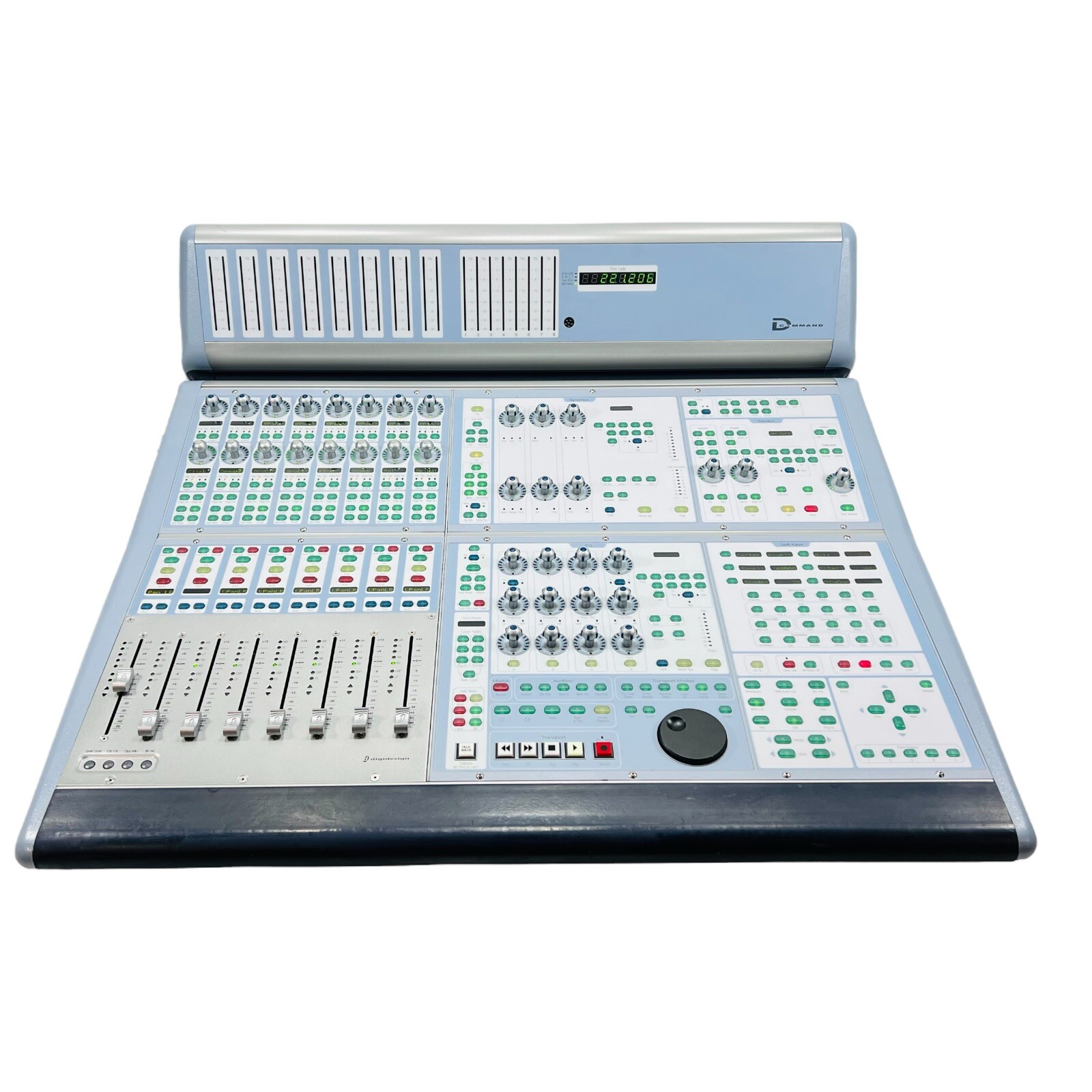 Avid Digidesign D Command Protools Main Unit With Side Bumpers TESTED WORKS