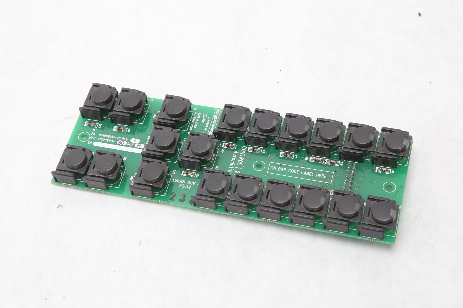 Digidesign Focusrite Control 24 Mixing Console Automation Board 941008151-00 S21