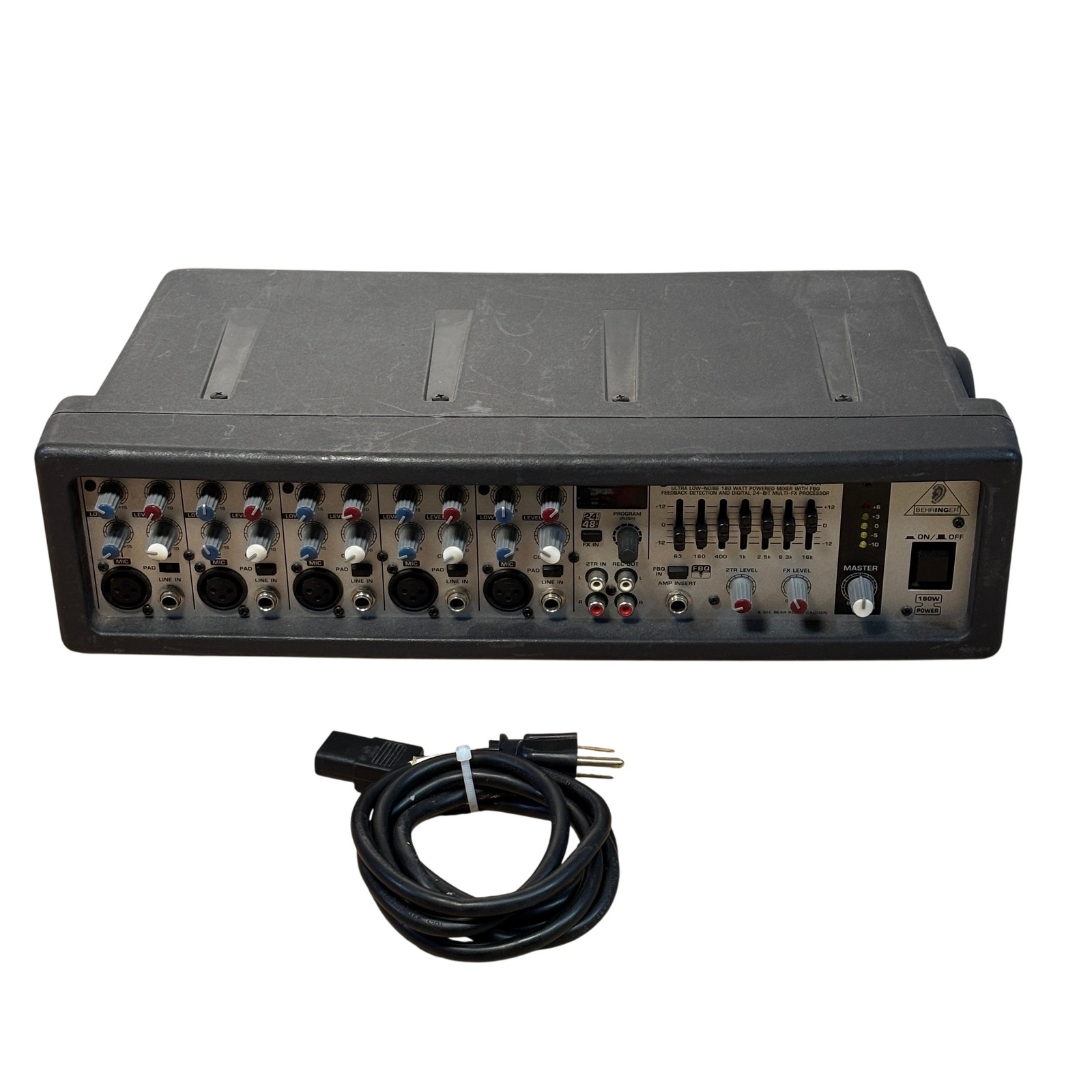 Behringer EUROPOWER PMX518M Compact 5Channel Powered Rack-Mountable PA Mixer 265