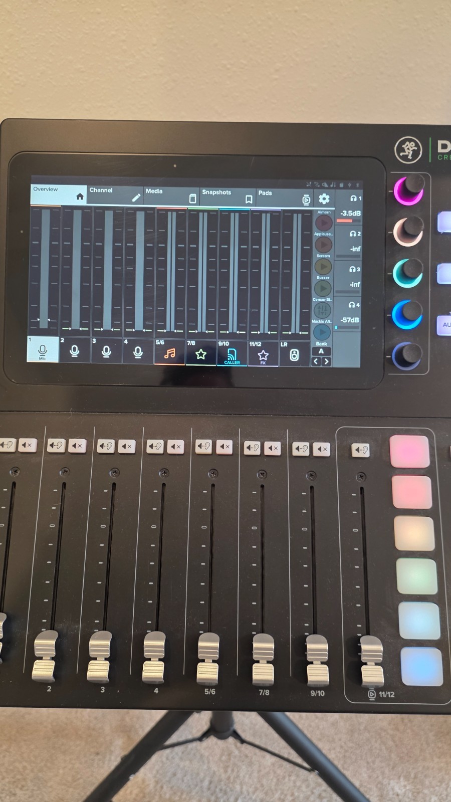 Lightly Used Mackie DLZ Creator Adaptive Digital Mixer – 205375400
