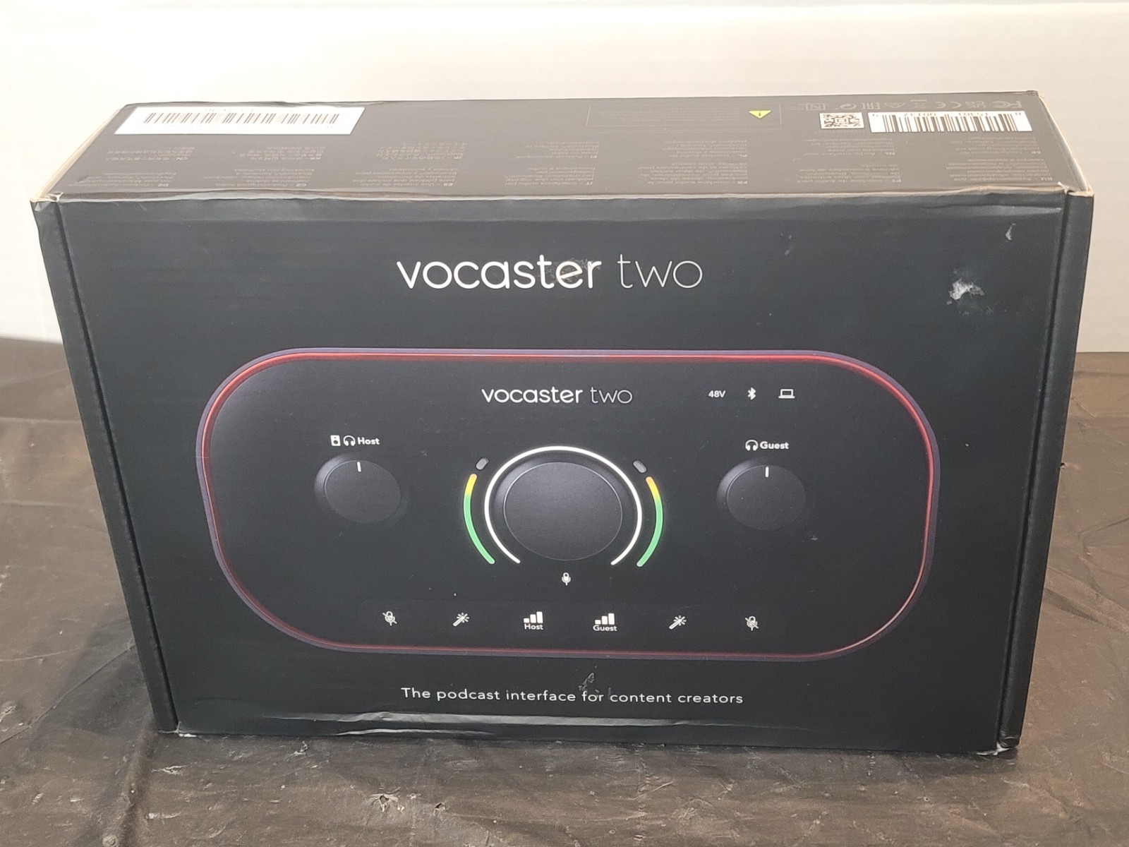 Focusrite Vocaster Two USB-C Podcast Studio Audio Recording Interface NEW SEALED