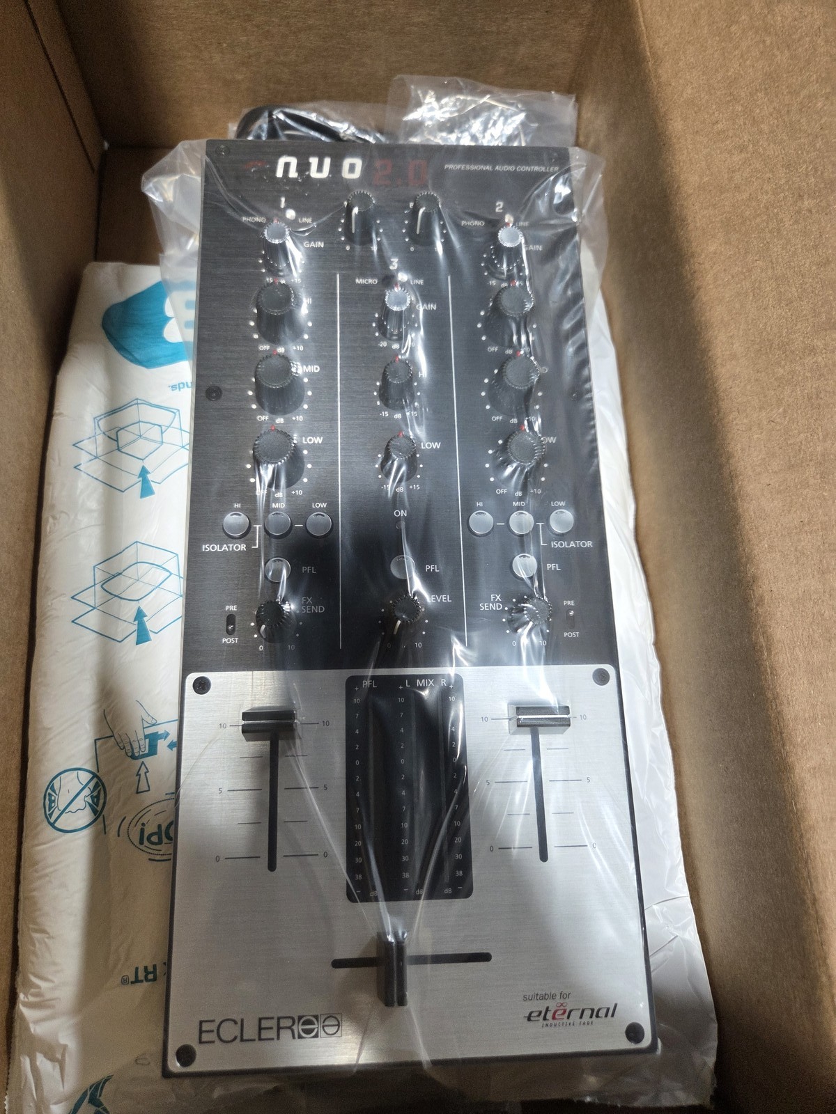 Ecler DJ AMS-NUO-2.0 Analogue Mixer Unit (B-Stock)