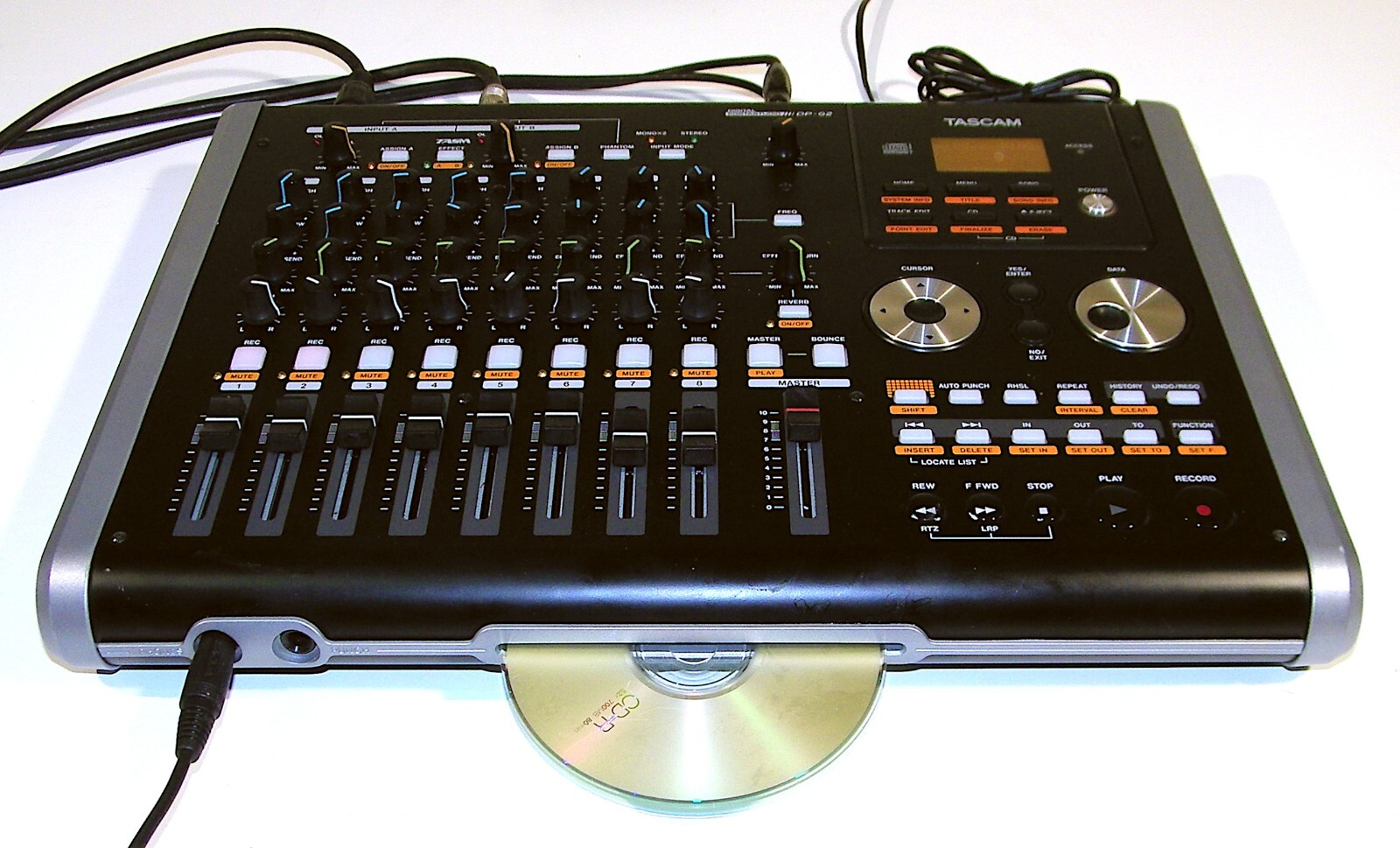 🔥【PRO TESTED】Tascam DP-02 Portastudio 8-Track Mixer/CD Burner!Effects💥GUARANTY