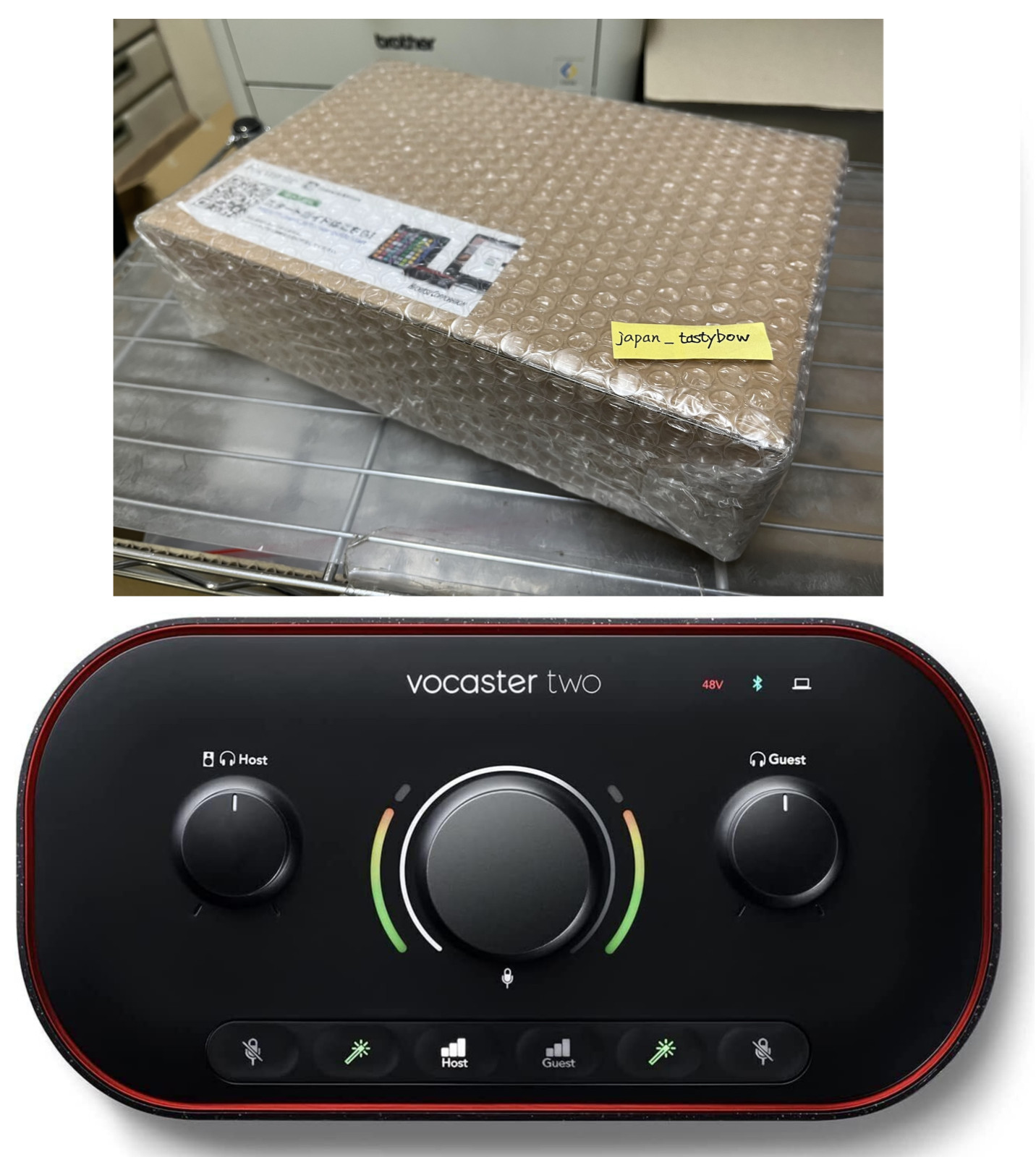Focusrite Vocaster Two Podcast Audio Interface For Content Creators NEW with BOX