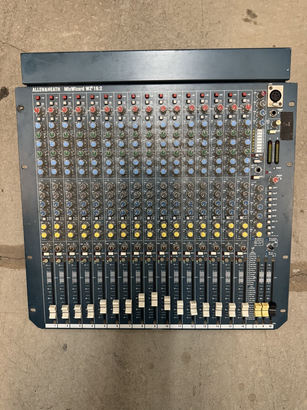 Allen & Heath MixWizard WZ3 16:2 16-Channel Console Mixer Power
