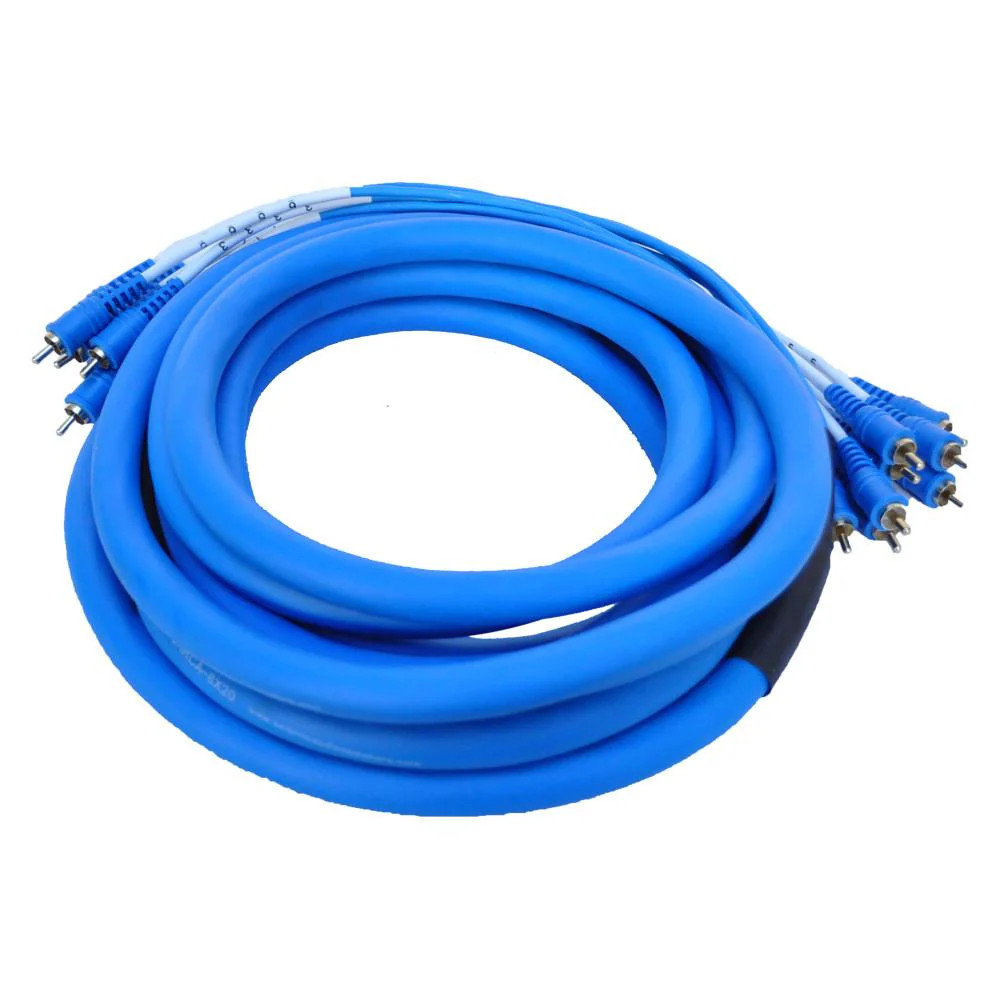 SARCA 8×20 8 Channel RCA Audio Snake Cable 20 Ft