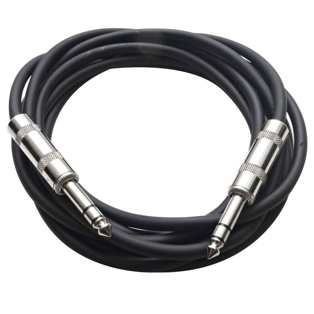 SATRX-10 Black 10 Foot TRS Patch Cable