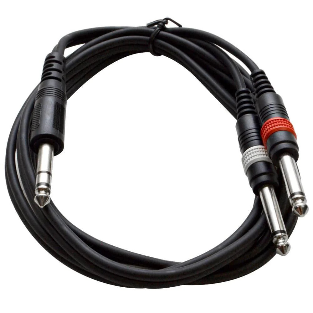 SA-Y3.6 6ft Insert Cable TRS 1/4″ to Dual TS 1/4″