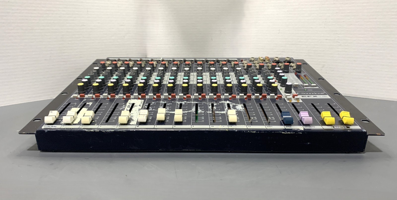 SoundCraft EFX12 12 Mono + 2 Stereo Ch Mixer w/ Lexicon Effects, Power Tested