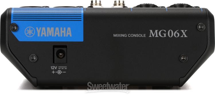 Yamaha MG06X 6-channel Mixer with Effects