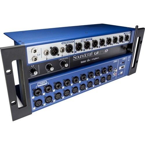 Soundcraft Ui24R Wireless 24-channel Digital Mixer/USB Multi-Track Recorder