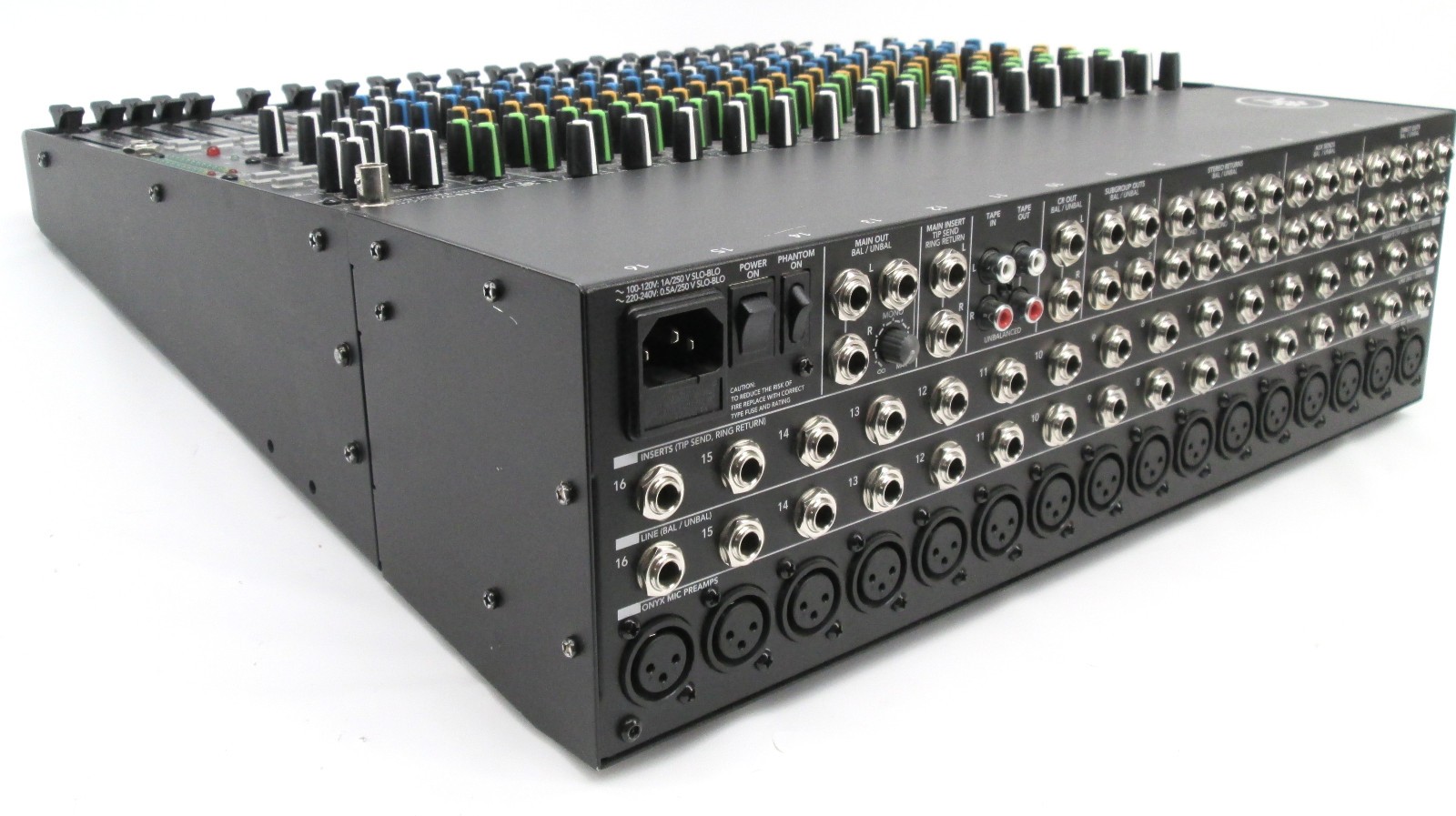 Mackie 1604 VLZ4 VLZ-4 16-Ch 4-Bus Mic/Line Mixer w/ ONYX Preamplifiers #620